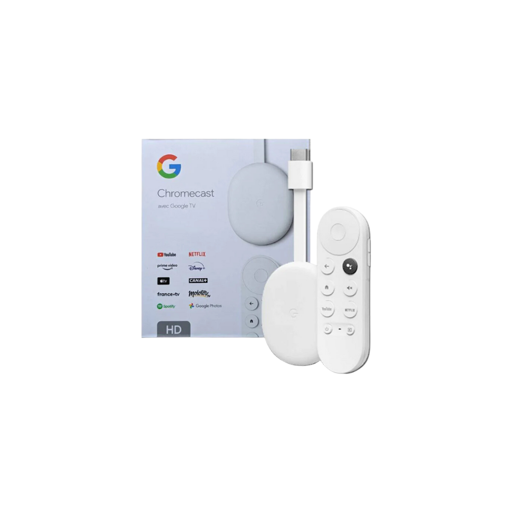 Google Chromecast 4ta generación 4K, 8GB + Google TV y control de voz  Google Assistant - Coolbox