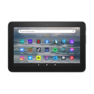 Amazon Fire 7 tablet (newest model) | 7” display | read and watch | 10-hour battery life | 16 GB | Black