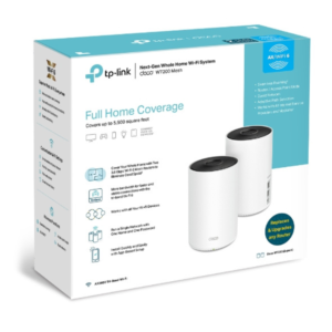 TP-Link Tri Band Wi-Fi 6 Mesh Router System | 2- Mesh Routers | Coverage up to 5,500 Sq Ft | Deco W7200 (2-pack)