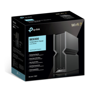 TP-Link Archer BE9300 | Tri-Band WiFi 7 Router | 9.2 Gbps | Easy Setup & Parental Controls