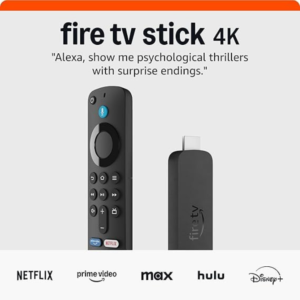 Amazon Fire TV Stick 4K streaming device more than 1.5 million movies and TV episodes supports Wi-Fi 6 watch free live TV | B0BP9MDCQZ