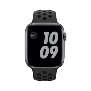Apple Watch Nike SE 1st Gen GPS + Cellular 44mm Space Gray Aluminum Case Anthracite Black Nike Sport Band Regular with Family Set Up