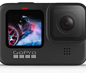 GoPro HERO9 Black 5K and 20 MP Streaming Action Camera Black