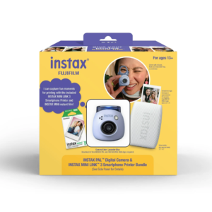 Fujifilm Instax PAL Digital Camera and Mini Link 3 Printer Bundle Blue | 600023987