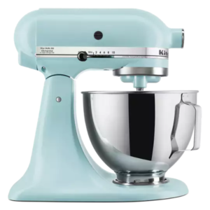KitchenAid Deluxe 4.5 Quart Tilt-Head Stand Mixer Mineral Water Blue KSM97