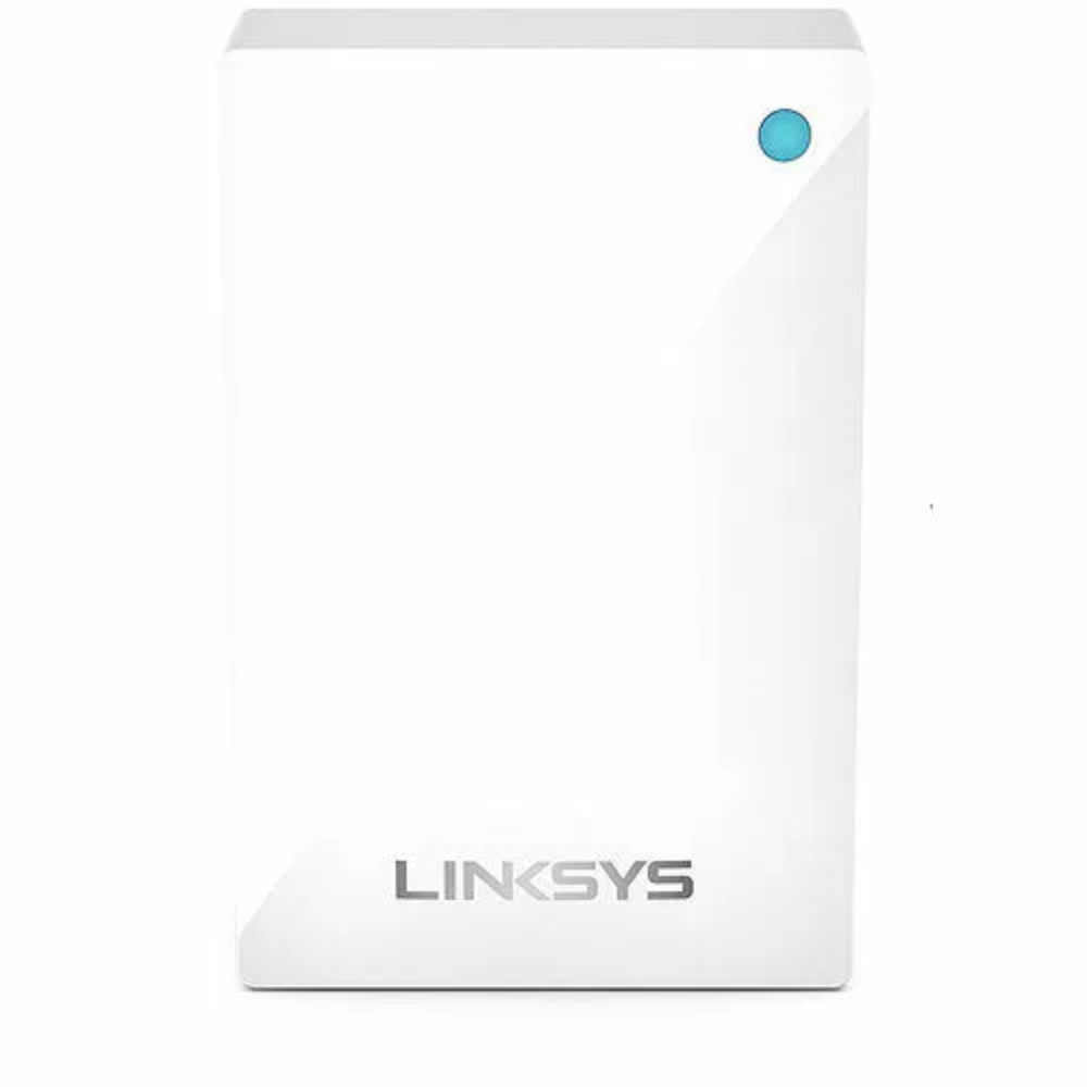 Linksys 3 Pack Velop Intelligent Mesh WiFi System Tri Band with Plug-ins White