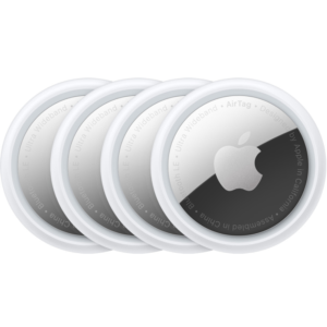 Apple AirTag 4 Pack Item Tracker with Apple Find My